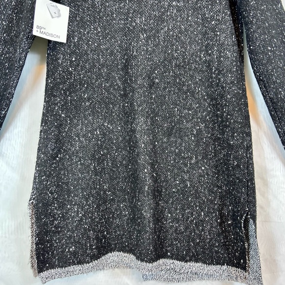 NWT 89th + Madison Womens Open Front Long Cardigan Sweater / Sz medium - Picture 11 of 13